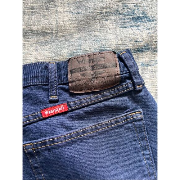 Wrangler Blue Relaxed Fit Denim Jeans 38 x 29 - Picture 4 of 7